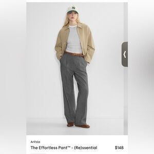 Aritzia Gray Effortless Pants